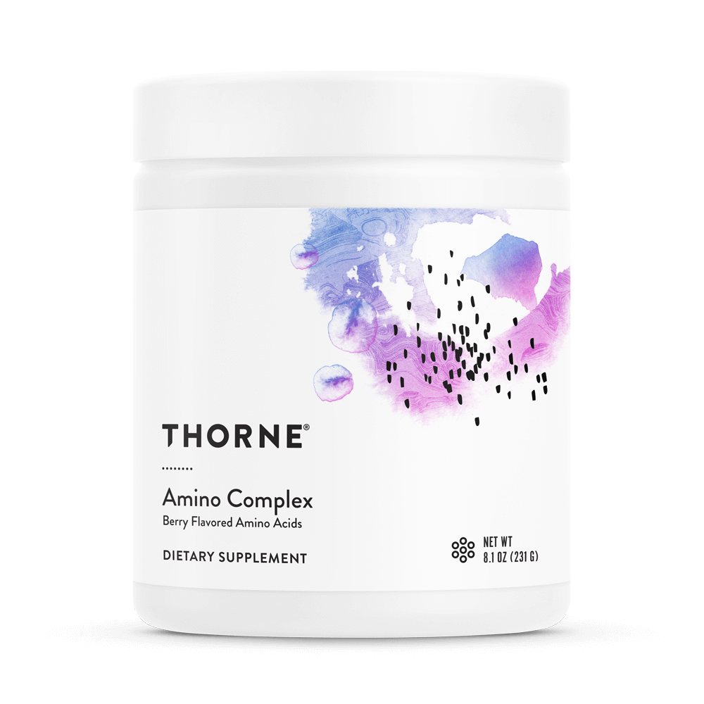Amino Complex Berry Powder NSF 8 Ounces Thorne - Premium Vitamins & Supplements from Thorne - Just $45.00! Shop now at Nutrigeek