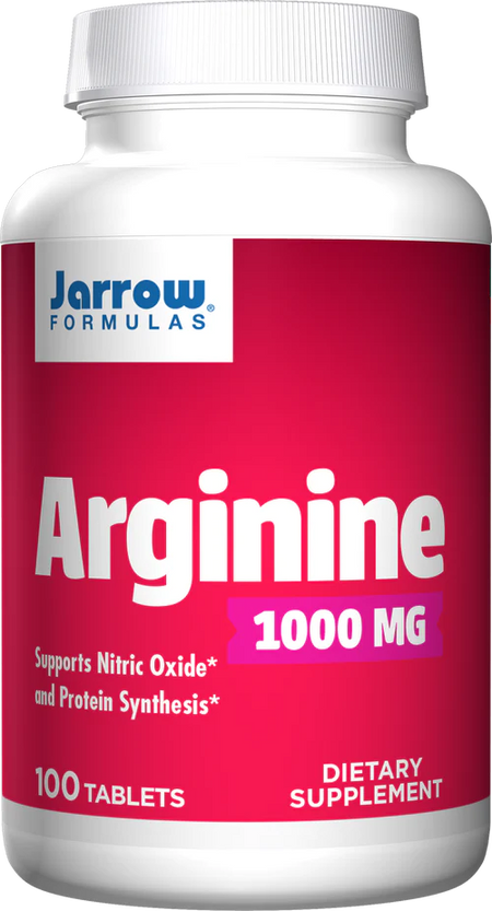 L-Arginine 1000mg 100 tablets Jarrow Formulas - Premium Vitamins & Supplements from Jarrow Formulas - Just $21.99! Shop now at Nutrigeek