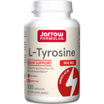L-Tyrosine 500mg 100 capsules Jarrow Formulas - Premium Vitamins & Supplements from Jarrow Formulas - Just $17.49! Shop now at Nutrigeek