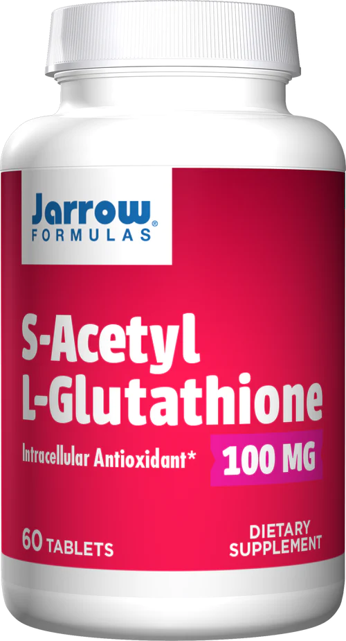 S-Acetyl L-Glutathione 100mg 60 tablets Jarrow Formulas - Premium Vitamins & Supplements from Jarrow Formulas - Just $45.99! Shop now at Nutrigeek