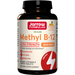 Methyl B-12 Tropical - 2500mcg 100 Chewable Tablets Jarrow Formulas - Premium Vitamins & Supplements from Jarrow Formulas - Just $25.49! Shop now at Nutrigeek