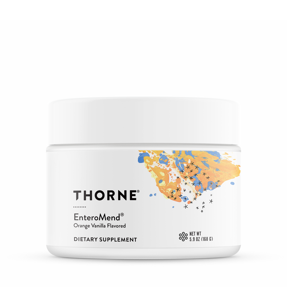 EnteroMend Orange Vanilla 5.9 oz 168 g Thorne - Premium Vitamins & Supplements from Thorne - Just $45.00! Shop now at Nutrigeek