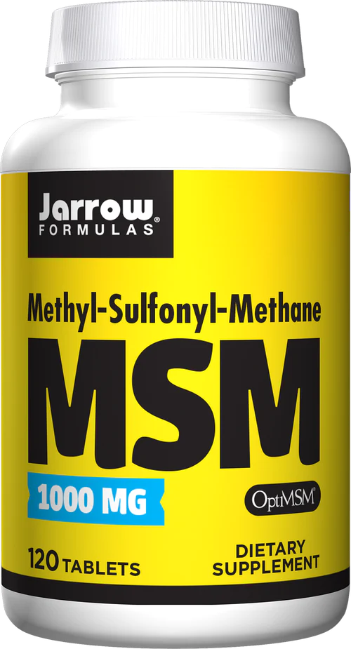 MSM 1000 120 tablets Jarrow Formulas - Premium Vitamins & Supplements from Jarrow Formulas - Just $17.99! Shop now at Nutrigeek