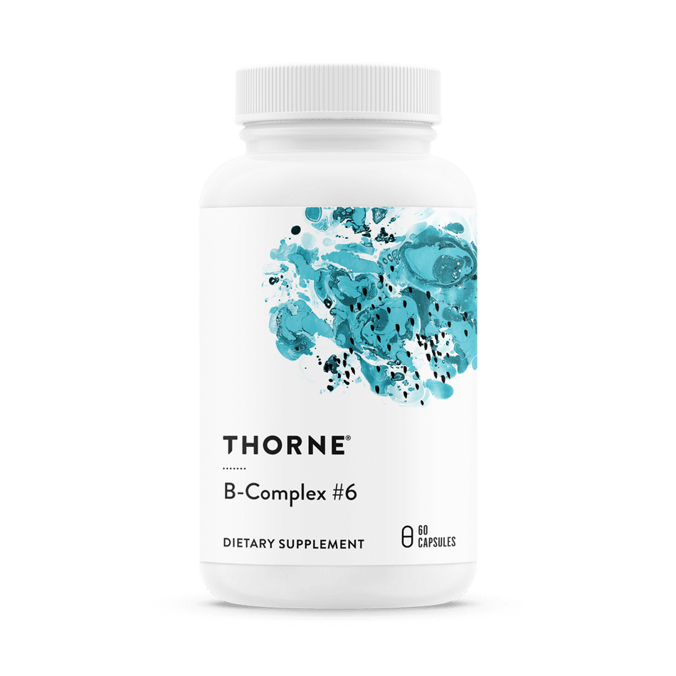 B-Complex #6 NSF 60 capsules Thorne - Premium Vitamins & Supplements from Thorne - Just $22.00! Shop now at Nutrigeek