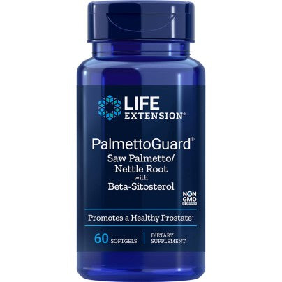 PalmettoGuard® Saw Palmetto, Nettle Root and Beta-Sitosterol 60 Softgels Life Extension - Premium Vitamins & Supplements from Life Extension - Just $21.99! Shop now at Nutrigeek