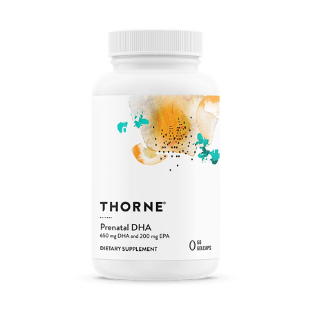 Prenatal DHA 60 Gelcaps Thorne - Premium Vitamins & Supplements from Thorne - Just $28.00! Shop now at Nutrigeek