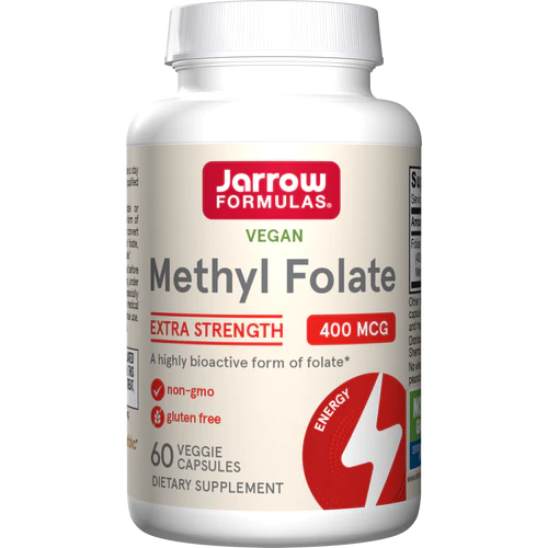 Methyl Folate 400mcg 60 capsules Jarrow Formulas - Premium Vitamins & Supplements from Jarrow Formulas - Just $11.99! Shop now at Nutrigeek