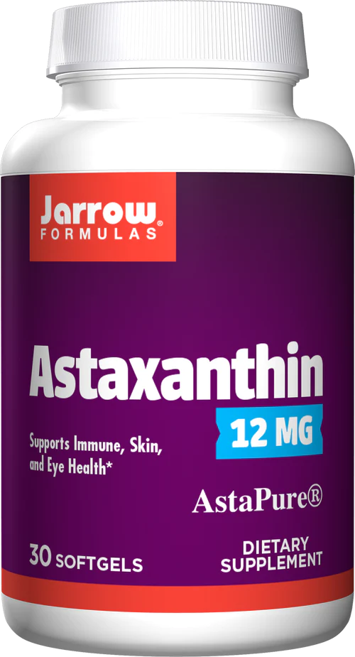 Astaxanthin 12mg 30 Softgels Jarrow Formulas - Premium Vitamins & Supplements from Jarrow Formulas - Just $32.49! Shop now at Nutrigeek