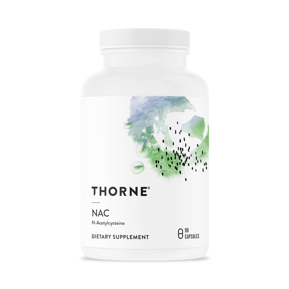 NAC N-Acetylcysteine 90 capsules Thorne - Premium Vitamins & Supplements from Thorne - Just $28.00! Shop now at Nutrigeek