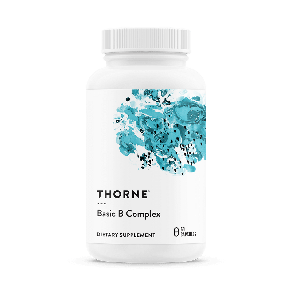 Basic B Complex 60 capsules Thorne - Premium Vitamins & Supplements from Thorne - Just $25.00! Shop now at Nutrigeek