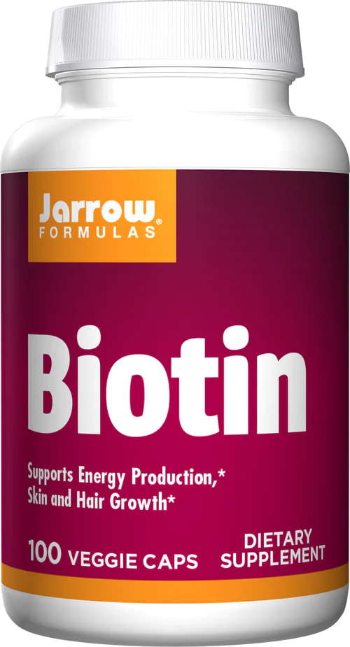 Biotin 5000mcg 100 capsules Jarrow Formulas - Premium Vitamins & Supplements from Jarrow Formulas - Just $18.99! Shop now at Nutrigeek