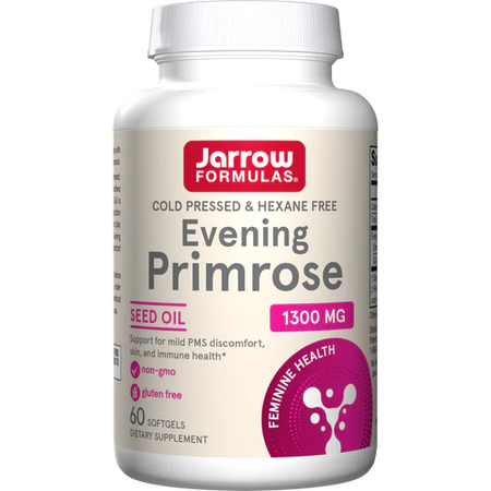 Evening Primrose Oil 1300mg 60 Softgels Jarrow Formulas - Premium Vitamins & Supplements from Jarrow Formulas - Just $19.99! Shop now at Nutrigeek