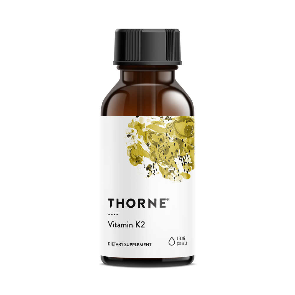 Vitamin K2 Liquid Thorne 1 Ounce (20ml) Thorne - Premium Vitamins & Supplements from Thorne - Just $72.00! Shop now at Nutrigeek