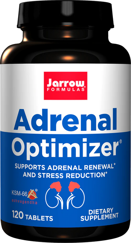 Adrenal Optimizer 120 tablets Jarrow Formulas - Premium Vitamins & Supplements from Jarrow Formulas - Just $32.49! Shop now at Nutrigeek