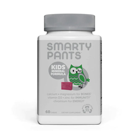 Kids Mineral Formula 60 Chewables SmartyPants Vitamins - Premium Vitamins & Supplements from SmartyPants Vitamins - Just $29.99! Shop now at Nutrigeek