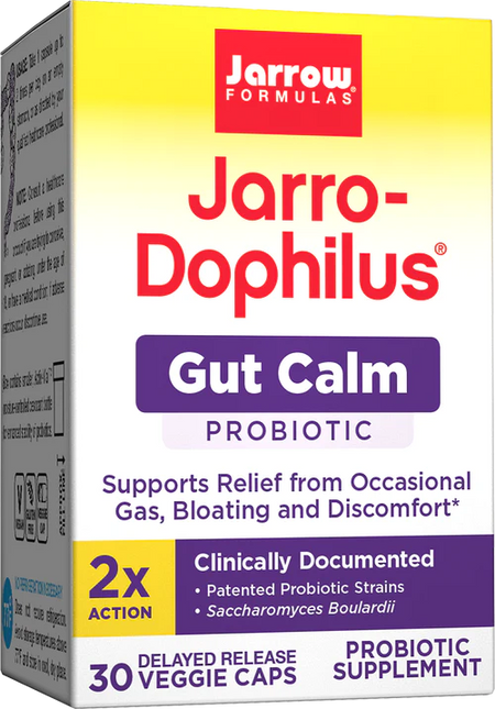 Jarro-Dophilus® Gut Calm 30 capsules Jarrow Formulas - Premium Vitamins & Supplements from Jarrow Formulas - Just $29.99! Shop now at Nutrigeek
