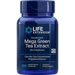 Decaffeinated Mega Green Tea Extract 100 capsules Life Extension - Premium Vitamins & Supplements from Life Extension - Just $22.99! Shop now at Nutrigeek