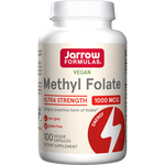 Methyl Folate 1000mcg 100 capsules Jarrow Formulas - Premium Vitamins & Supplements from Jarrow Formulas - Just $32.49! Shop now at Nutrigeek