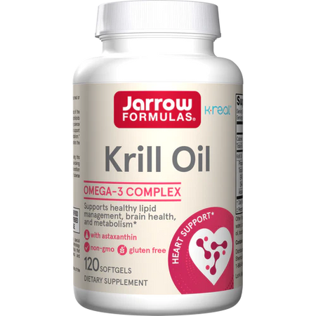 Krill Oil 120 Softgels Jarrow Formulas - Premium Vitamins & Supplements from Jarrow Formulas - Just $70.99! Shop now at Nutrigeek