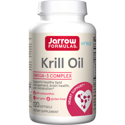 Krill Oil 120 Softgels Jarrow Formulas - Premium Vitamins & Supplements from Jarrow Formulas - Just $70.99! Shop now at Nutrigeek