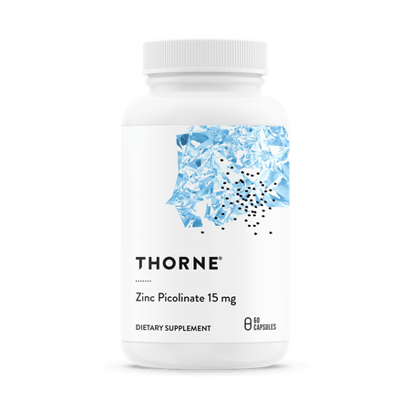 Zinc Picolinate 15mg 60 capsules Thorne - Premium Vitamins & Supplements from Thorne - Just $12.00! Shop now at Nutrigeek