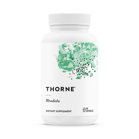 Rhodiola 60 capsules Thorne - Premium Vitamins & Supplements from Thorne - Just $16.00! Shop now at Nutrigeek