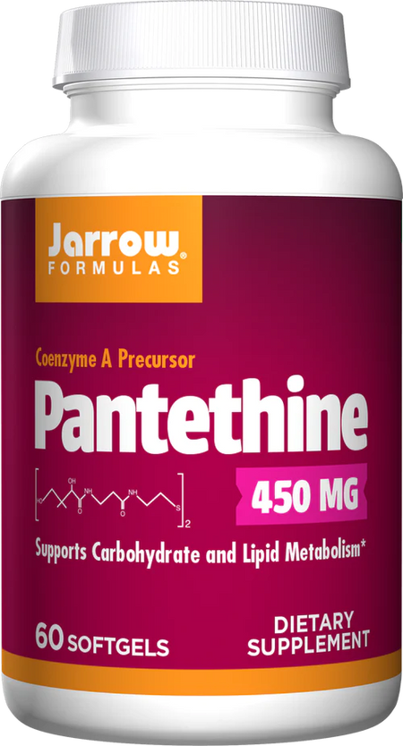 Pantethine 450mg 60 Softgels Jarrow Formulas - Premium Vitamins & Supplements from Jarrow Formulas - Just $34.99! Shop now at Nutrigeek
