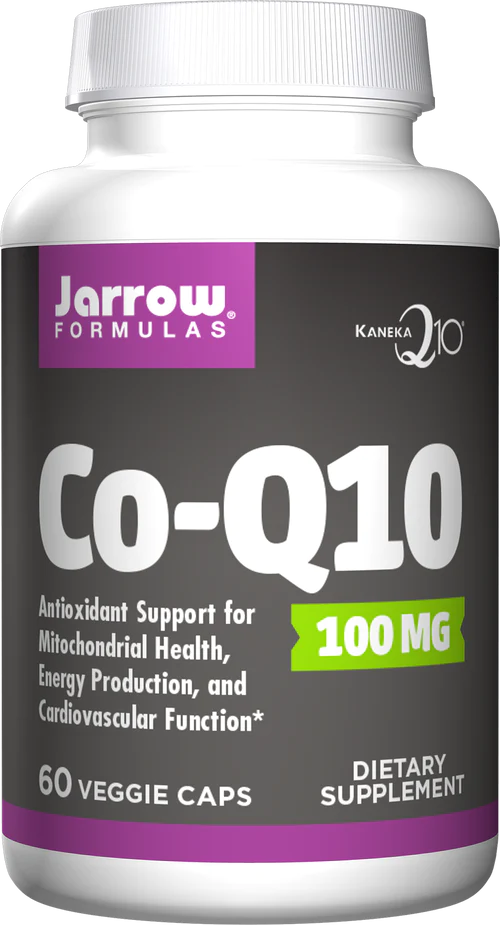 Co-Q10 100mg 60 capsules Jarrow Formulas - Premium Vitamins & Supplements from Jarrow Formulas - Just $25.49! Shop now at Nutrigeek