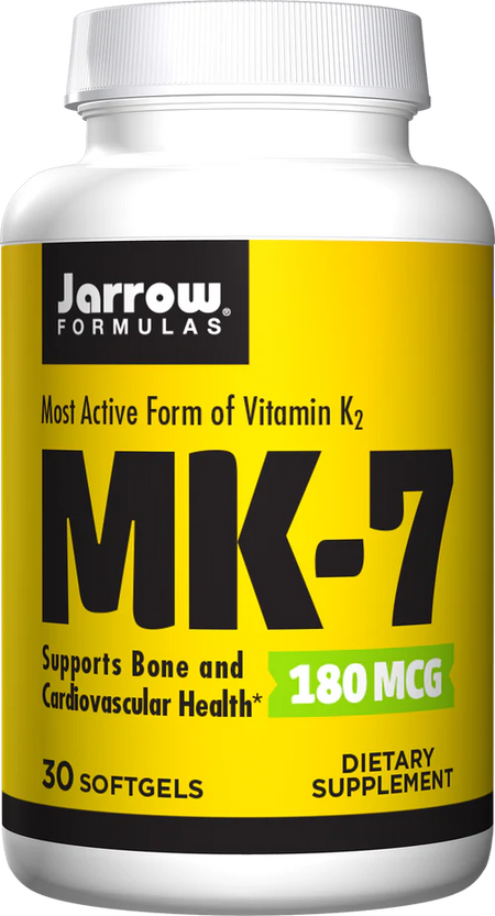 MK-7 180mcg 30 Softgels Jarrow Formulas - Premium Vitamins & Supplements from Jarrow Formulas - Just $24.99! Shop now at Nutrigeek