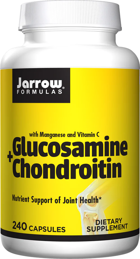 Glucosamine + Chondroitin 240 capsules Jarrow Formulas - Premium Vitamins & Supplements from Jarrow Formulas - Just $59.99! Shop now at Nutrigeek