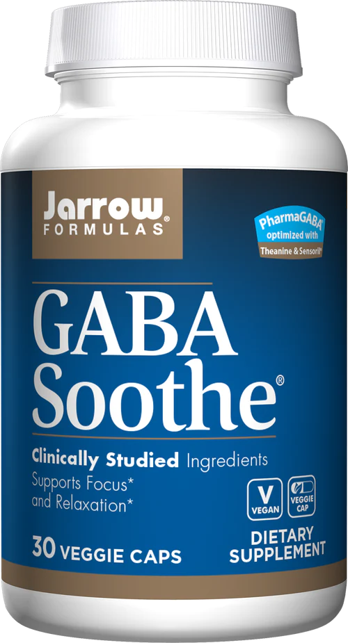 GABA Soothe® 30 capsules Jarrow Formulas - Premium Vitamins & Supplements from Jarrow Formulas - Just $27.99! Shop now at Nutrigeek