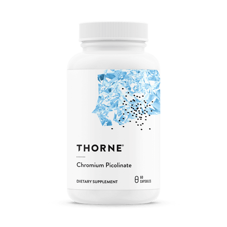 Chromium Picolinate 60 capsules Thorne - Premium Vitamins & Supplements from Thorne - Just $17.00! Shop now at Nutrigeek