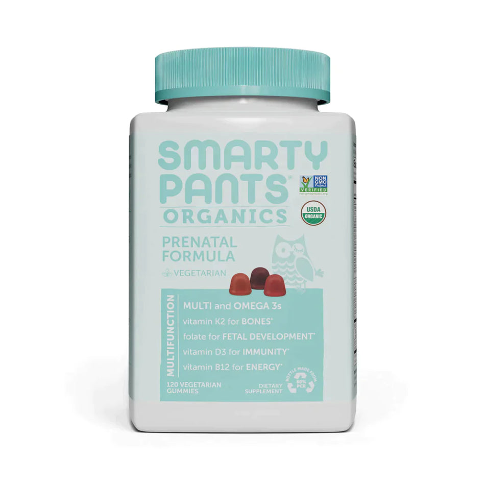 Prenatal Formula Organic 120 gummies SmartyPants Vitamins - Premium Vitamins & Supplements from SmartyPants Vitamins - Just $41.99! Shop now at Nutrigeek