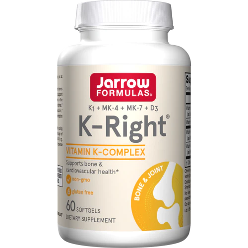 K-Right 60 Softgels Jarrow Formulas - Premium Vitamins & Supplements from Jarrow Formulas - Just $52.99! Shop now at Nutrigeek