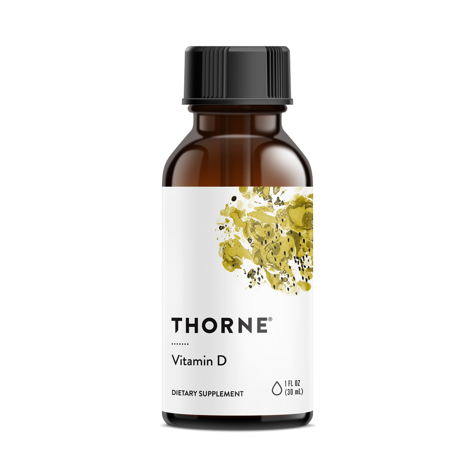 Vitamin D Liquid 1 Ounce (20ml) Thorne - Premium Vitamins & Supplements from Thorne - Just $15.00! Shop now at Nutrigeek
