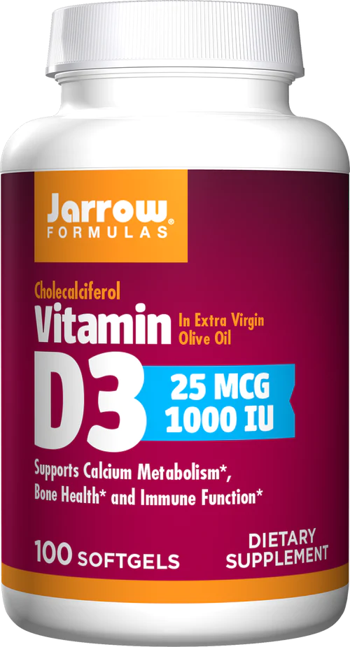 Vitamin D3 1000iu Jarrow Formulas - Premium Vitamins & Supplements from Jarrow Formulas - Just $10.49! Shop now at Nutrigeek