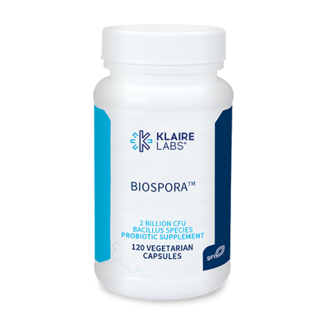 BioSpora™ Probiotic 120 capsules Klaire Labs - Premium Vitamins & Supplements from Klair Labs - Just $44.99! Shop now at Nutrigeek