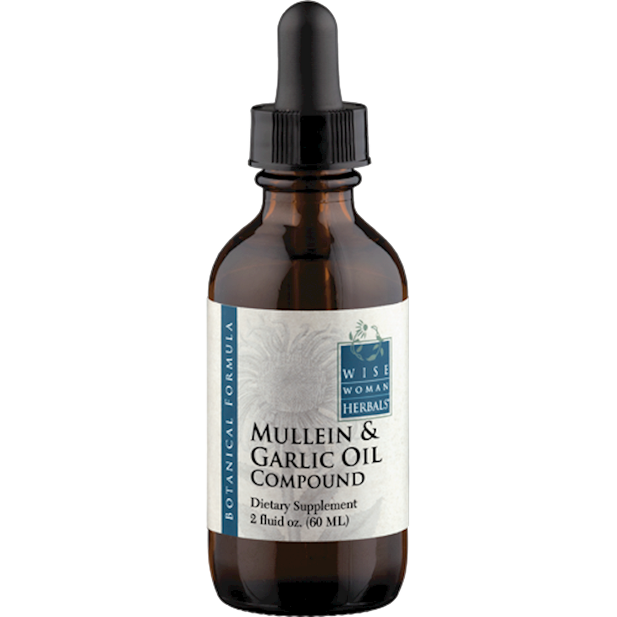 Mullein & Garlic Oil Compound 60 ml Wise Woman Herbals - Premium  from Wise Woman Herbals - Just $29.90! Shop now at Nutrigeek