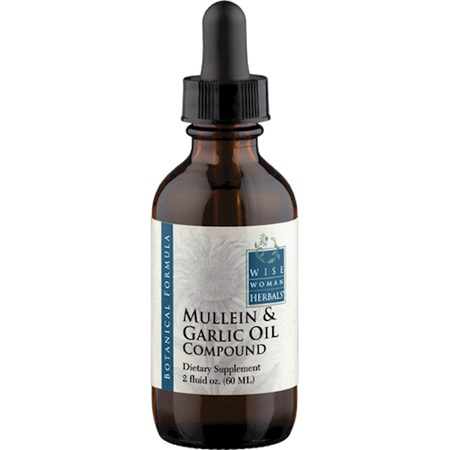 Mullein & Garlic Oil Compound 60 ml Wise Woman Herbals - Premium  from Wise Woman Herbals - Just $29.90! Shop now at Nutrigeek