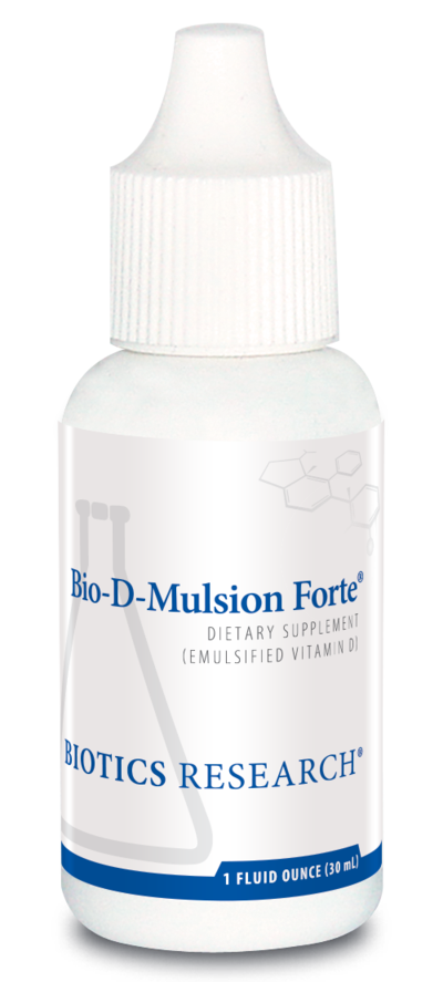 Bio-D-Mulsion Forte® 30 ml Biotics Research - Premium Vitamins & Supplements from Biotics Research - Just $28! Shop now at Nutrigeek