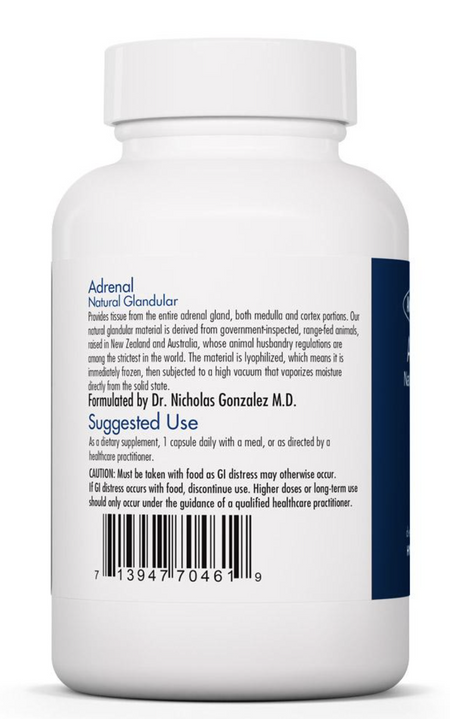 Adrenal 100 mg 150 Vegicaps Allergy Research Group - Premium Vitamins & Supplements from Allergy Research Group - Just $27.99! Shop now at Nutrigeek