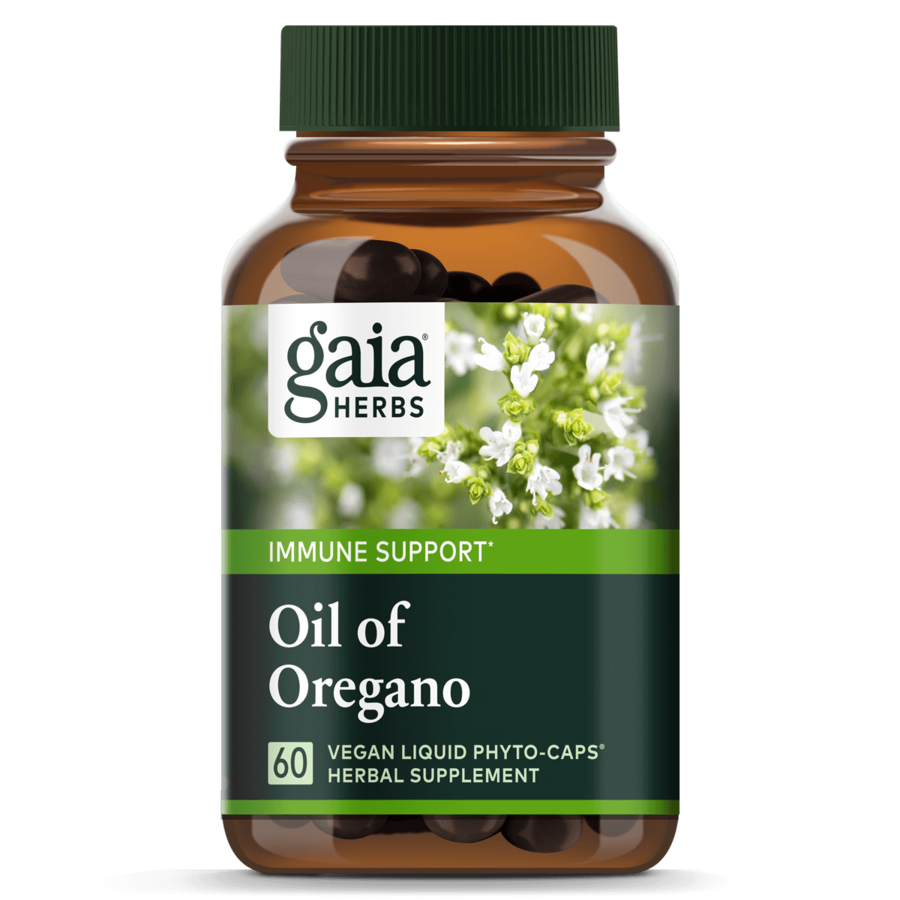 Oil Of Oregano 60 capsules Gaia Herbs - Premium Vitamins & Supplements from Gaia Herbs - Just $30.99! Shop now at Nutrigeek