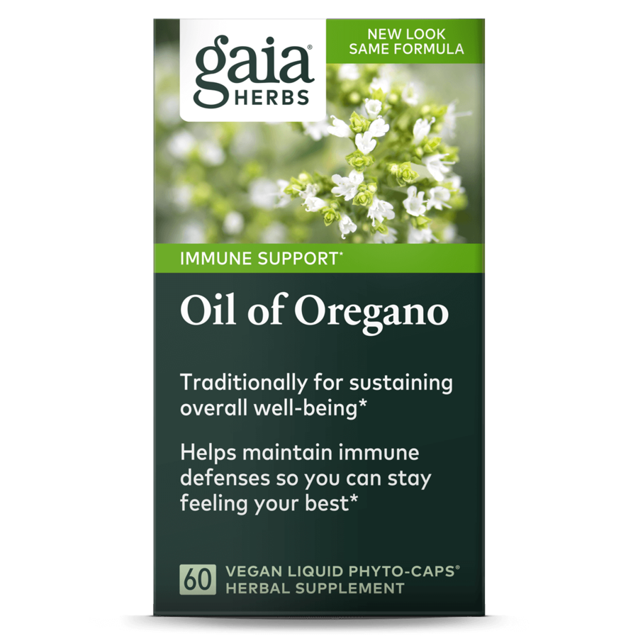 Oil Of Oregano 60 capsules Gaia Herbs - Premium Vitamins & Supplements from Gaia Herbs - Just $30.99! Shop now at Nutrigeek