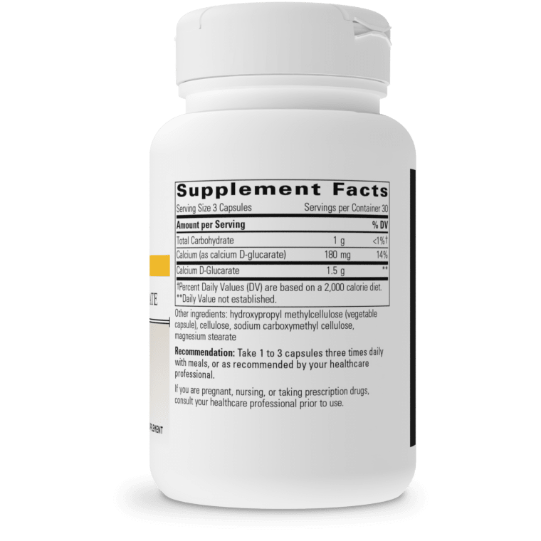 Calcium D-Glucarate 90 capsules Integrative Therapeutics - Premium Vitamins & Supplements from Integrative Therapeutics - Just $43.99! Shop now at Nutrigeek