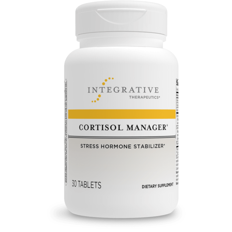 Cortisol Manager 30 tablets Integrative Therapeutics - Premium  from Integrative Therapeutics - Just $25.00! Shop now at Nutrigeek