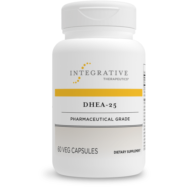 DHEA-25 mg 60 veg capsules Integrative Therapeutics - Premium  from Integrative Therapeutics - Just $12.00! Shop now at Nutrigeek