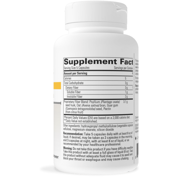Fiber Formula 120 capsules Integrative Therapeutics - Premium  from Integrative Therapeutics - Just $12.00! Shop now at Nutrigeek