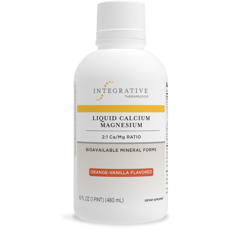Liquid Calcium Magnesium (2:1) 480 ml Integrative Therapeutics - Premium  from Integrative Therapeutics - Just $23.00! Shop now at Nutrigeek