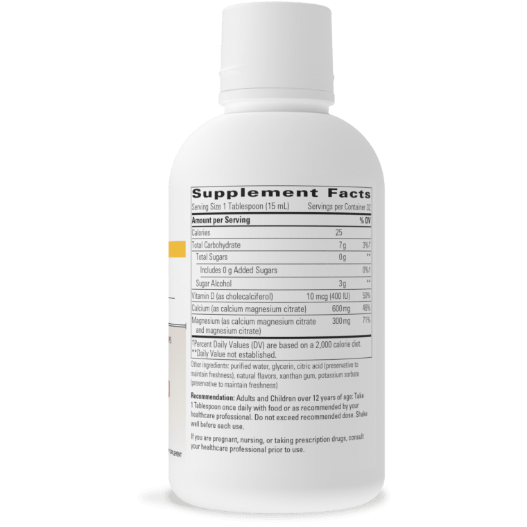 Liquid Calcium Magnesium (2:1) 480 ml Integrative Therapeutics - Premium  from Integrative Therapeutics - Just $23.00! Shop now at Nutrigeek