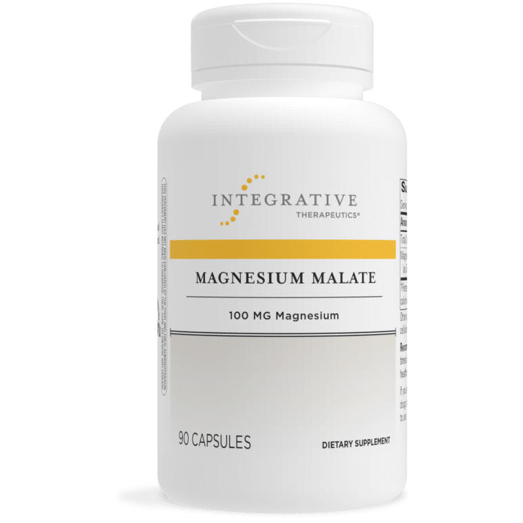 Magnesium Malate 100 mg 90 capsules Integrative Therapeutics - Premium  from Integrative Therapeutics - Just $20.00! Shop now at Nutrigeek